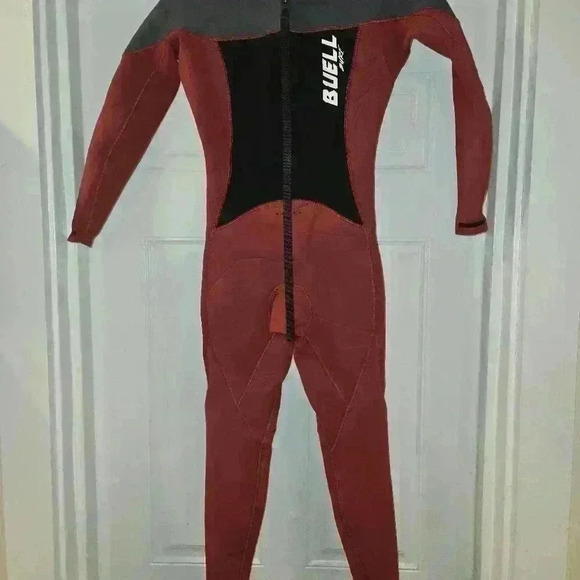 Buell Juniors 3/2 RBZ Stealth Mode BZ Wetsuit Red Storm Size J12 - Picture 4 of 7